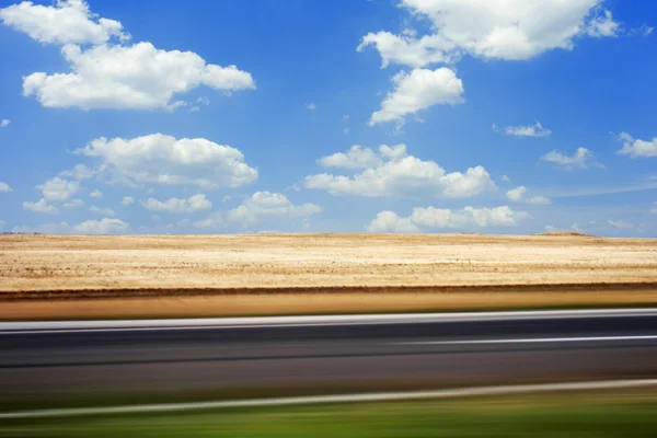 Road in motion — Stock Photo, Image