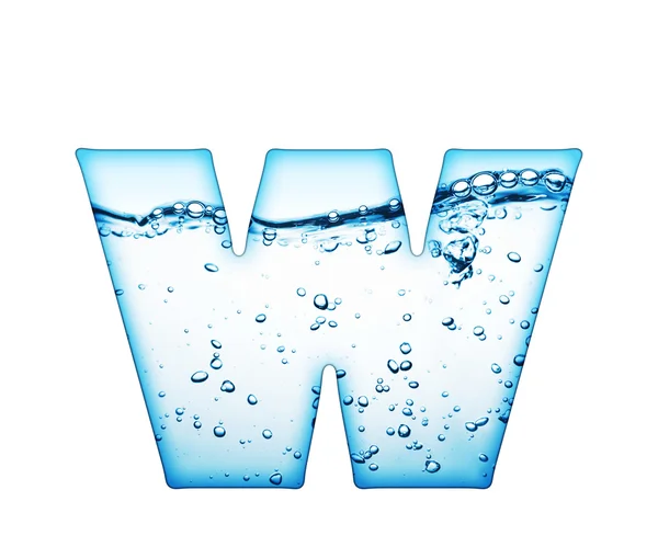Skrivelse av vatten — Stockfoto