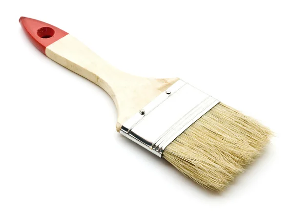 Brush on a white — Stock Photo, Image