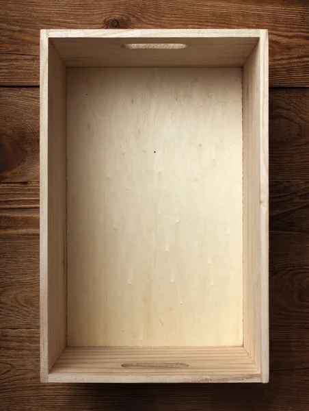 나무 상자 — 스톡 사진