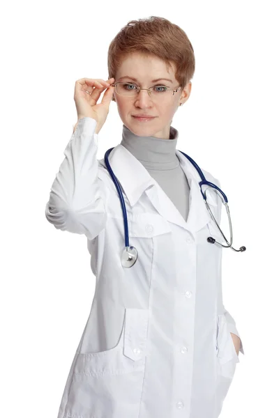 Tıp doktoru kadın. — Stok fotoğraf