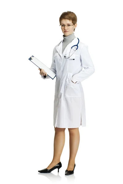 Tıp doktoru kadın. — Stok fotoğraf