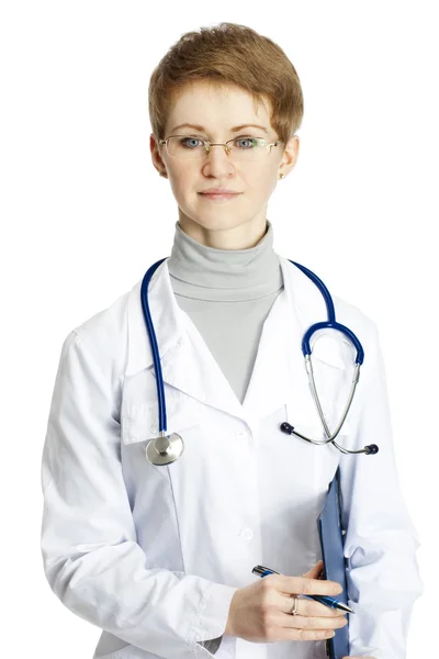 Läkarkvinna — Stockfoto
