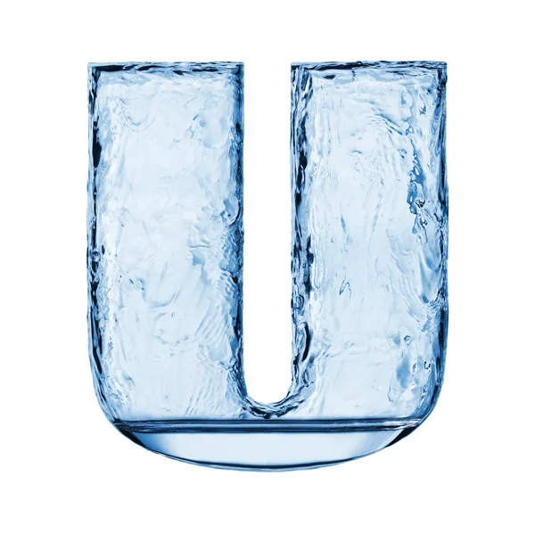 Carta del agua — Foto de Stock