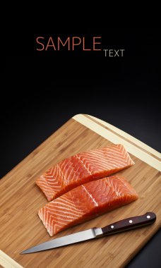 Salmon fillet clipart