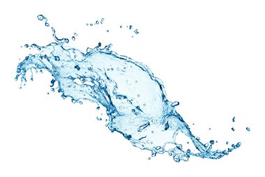 Water splashing clipart