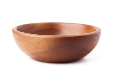 Wooden bowl clipart