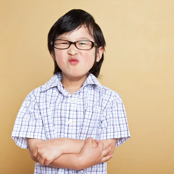 Söta asiatiska pojken — Stockfoto