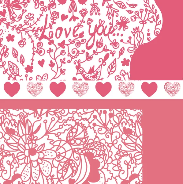 Valentijn banners set — Stockvector