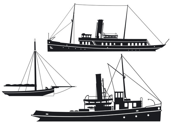 Steam ships and boats