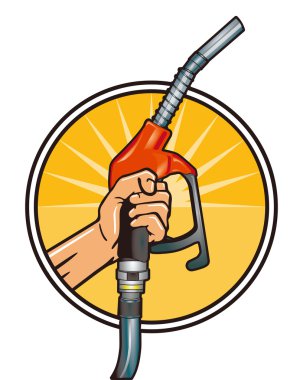 Fill up economically clipart