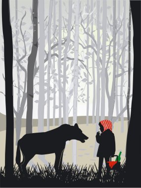 Little Red Riding Hood clipart