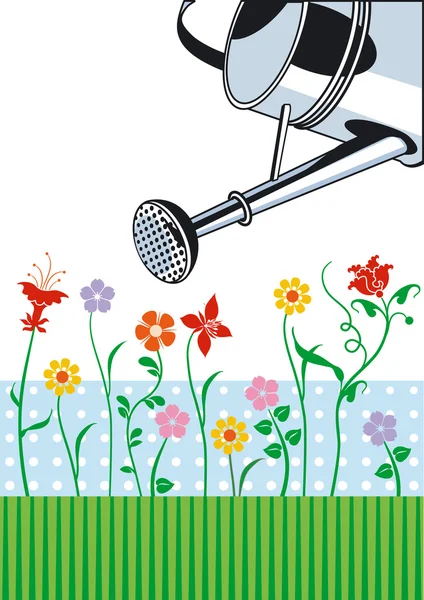 Gartenpflege — Stockvektor