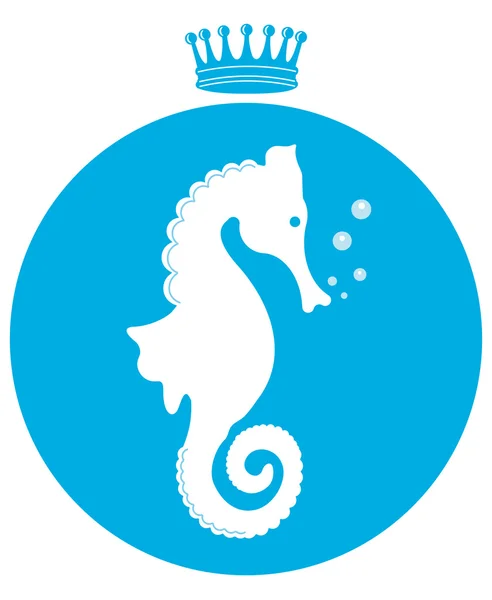 Sea ​​horse — Stock Vector