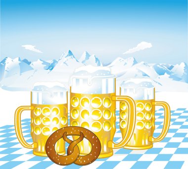 Bavarian beer clipart