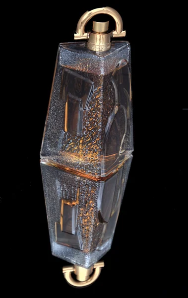 Decorative glass bottle — Stock Photo, Image