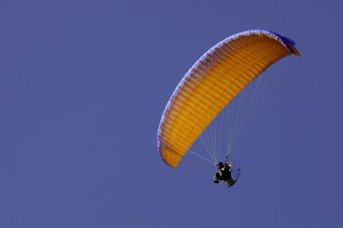 Powered paraglide clipart