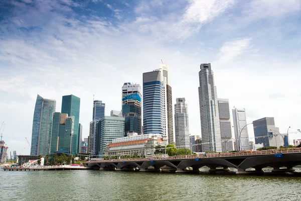 De skyline van singapore — Stockfoto