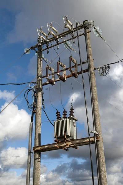 Elektrický transformátor — Stock fotografie