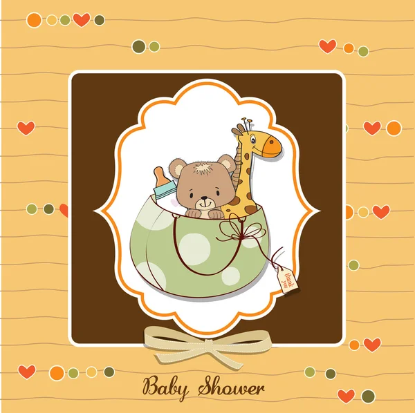 Új baby shower kártya játékok — Stock Fotó