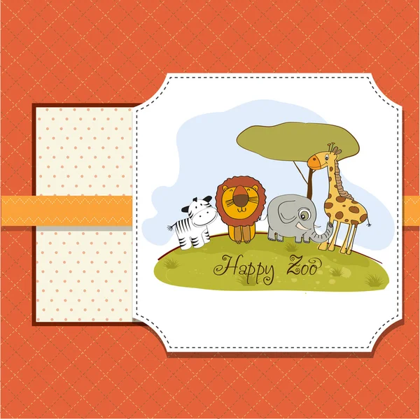 Happy zoo — Stock fotografie