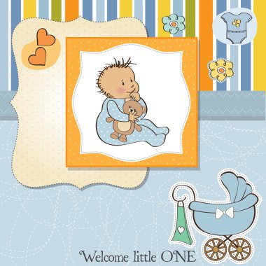 yeni bebek çocuk duş kartı