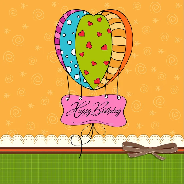 生日气球 — 图库照片