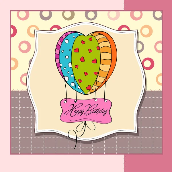 Geburtstagsballon — Stockfoto
