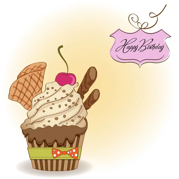 Cupcake di compleanno — Foto Stock