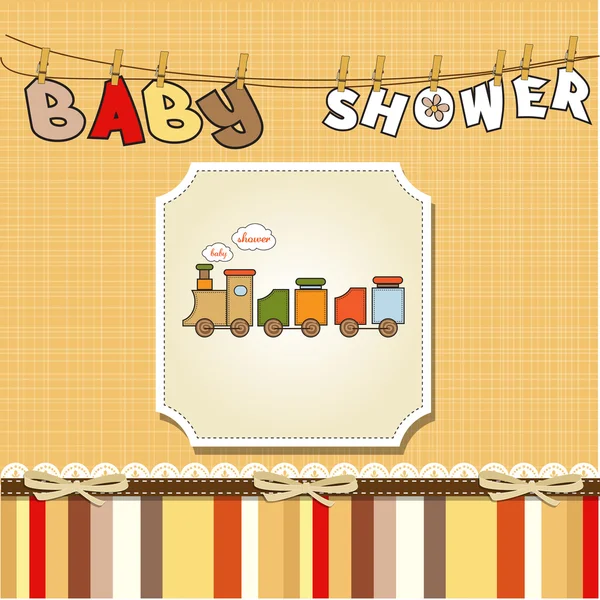 Romantic shower card — Stock Photo, Image