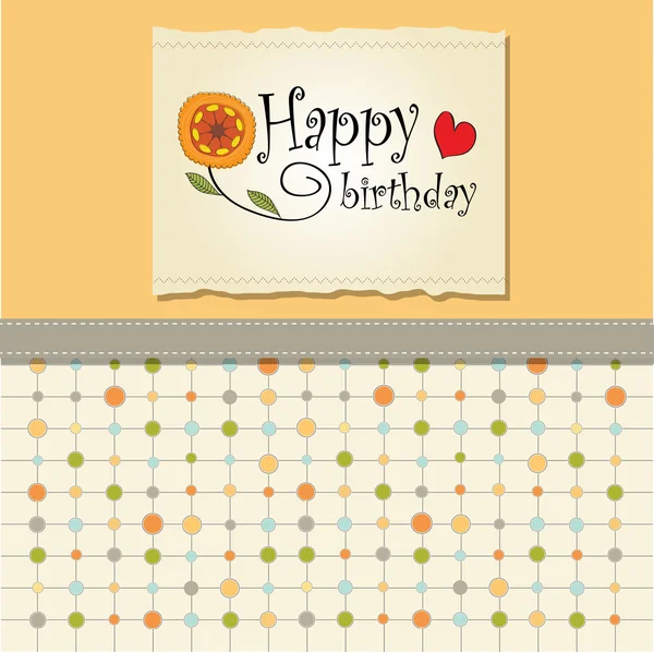 Дизайн шаблона поздравительной открытки — стоковое фото