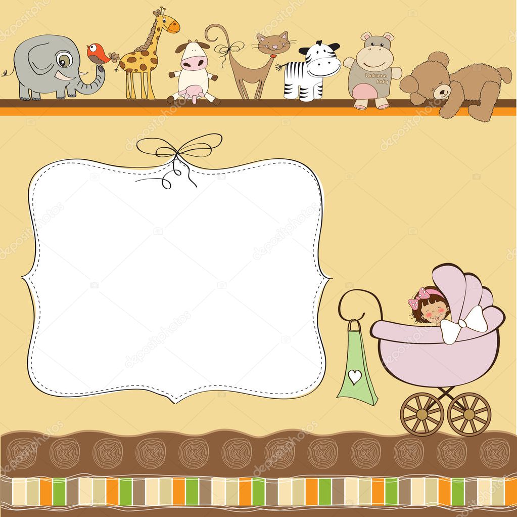 Bienvenue Nouvelle Fille Bebe Image Libre De Droit Par Claudiabalasoiu C