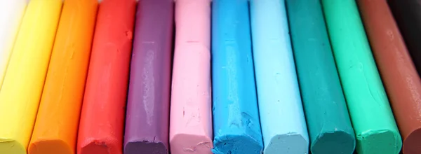 Kleur plasticine — Stockfoto