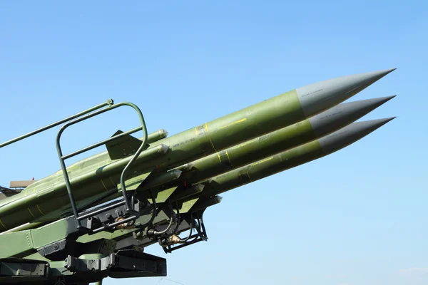 Anti aircraft rockets — Stock Photo, Image