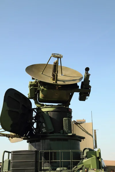 Askeri radar istasyonu — Stok fotoğraf