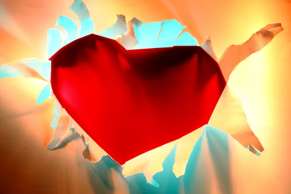 Сердце Валентина — стоковое фото