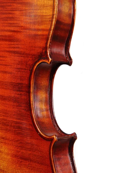 Szczegóły skrzypce — Zdjęcie stockowe