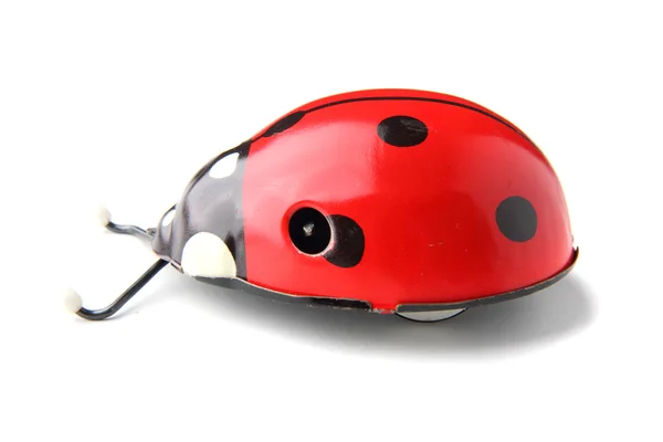 Old red ladybird toy — Stock Photo, Image