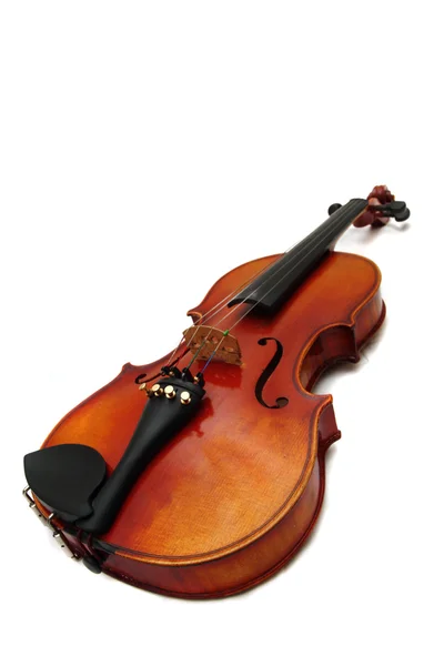 Stare drewniane skrzypce — Zdjęcie stockowe