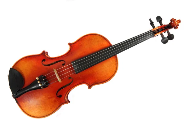 Old wooden violin — Stock Photo, Image