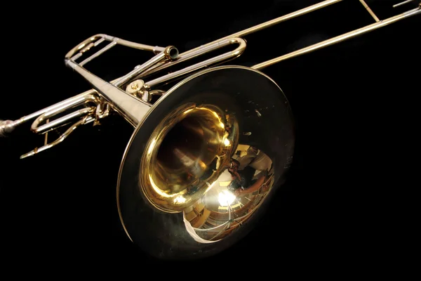 Gouden trompet — Stockfoto