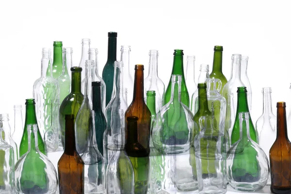 Botellas de vidrio — Foto de Stock