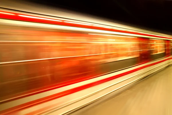 Tunnelbana i Prag — Stockfoto