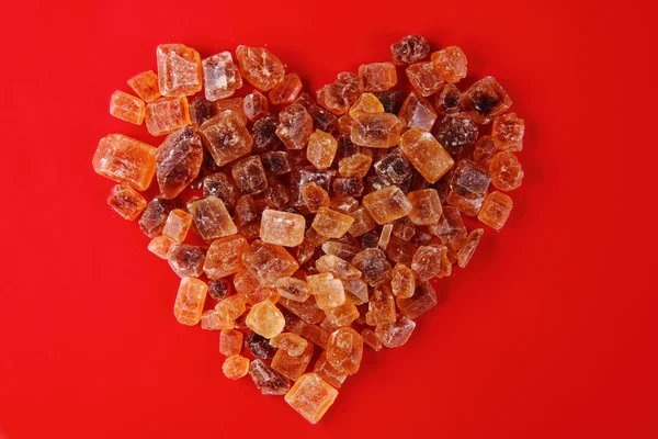 Bonito corazón de azúcar —  Fotos de Stock