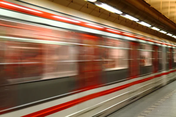 Subway in Prague — Stock Photo, Image