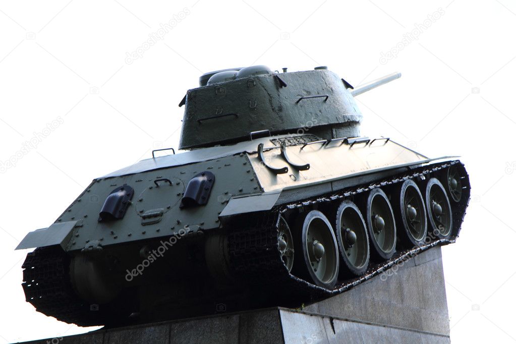 Tank from world war II