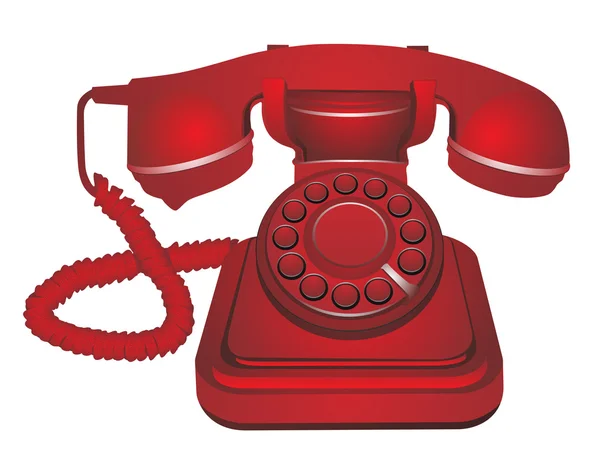 古典的な電話 — ストックベクタ