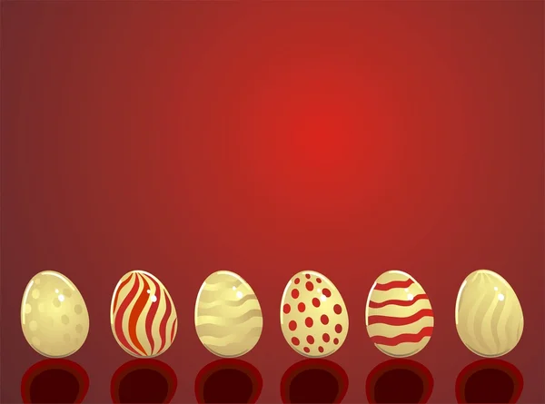 Uovo di Pasqua — Vettoriale Stock