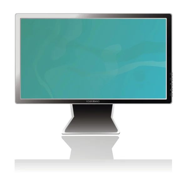 Monitor komputerowy — Wektor stockowy