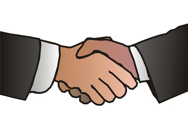 stock vector Handshake